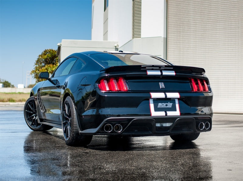 FR SPORT Borla 15-16 Ford Mustang Shelby GT350 5.2L ATAK Cat Back Exhaust (Uses Factory Valence)...