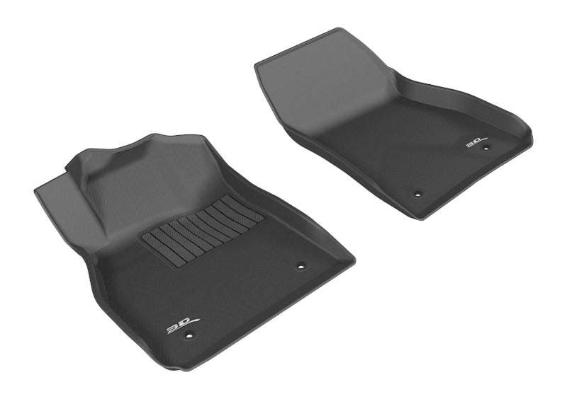3D MAXpider 2013-2015 Chevrolet Malibu Kagu 1st Row Floormat - Black L1CH06311509