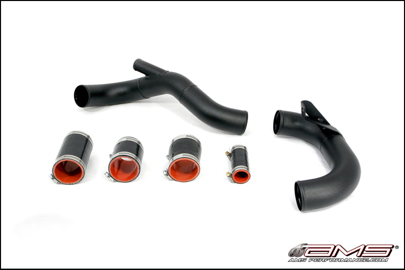 FR SPORT AMS Performance 08-15 Mitsubishi EVO X Lower I/C Pipe Kit for Stock Flange - Black...