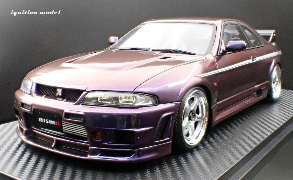 Ignition-Model Nissan Skyline GT-R 400r R33 (BCNR33) RHD Midnight Purple 1:18