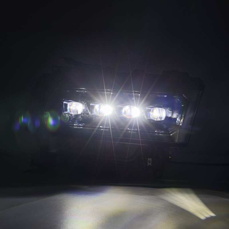 AlphaRex 19-21 Ram 2500 NOVA LED Proj Headlights Plank Style Alpha Blk w/Activ Light/Seq Signal/DRL 880552 *Discontinued
