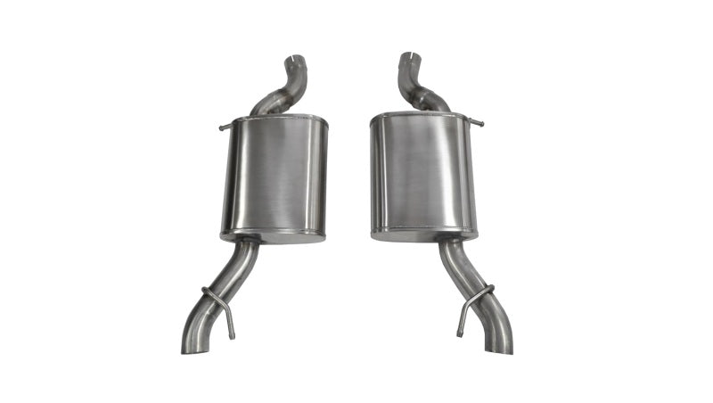 Corsa Performance Sport Axle-Back Exhaust Dual Rear Polished Outlet 2014 Cadillac CTS Vs