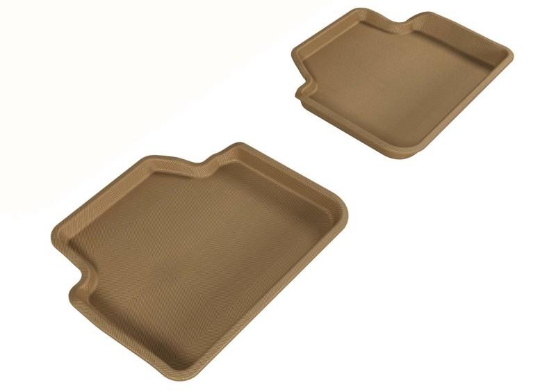 FR SPORT 3D MAXpider 2006-2011 BMW 3 Series/X3 E90/E83 Kagu 2nd Row Floormats - Tan L1BM00621502