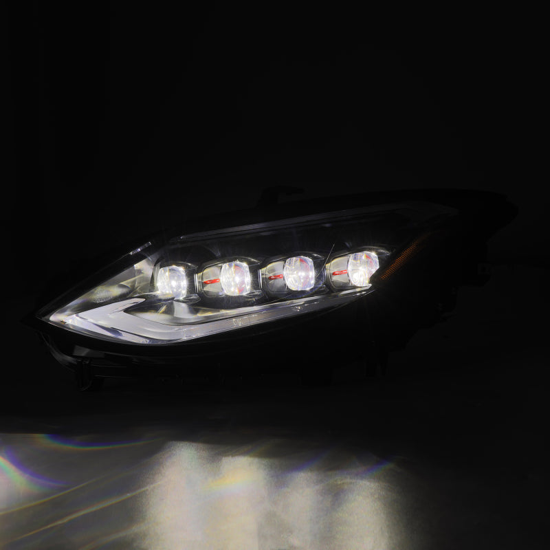 AlphaRex 23-24 Nissan Z NOVA-Series LED Projector Headlights Black w/Activation Light & Seq.Sig 880493 *Discontinued