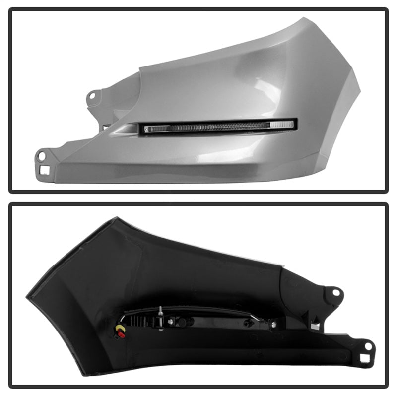 Spyder Toyota Tundra 14-16 Daytime LED Running Lights System-Silver FL-DRL-TTU2014-SIL 9032714