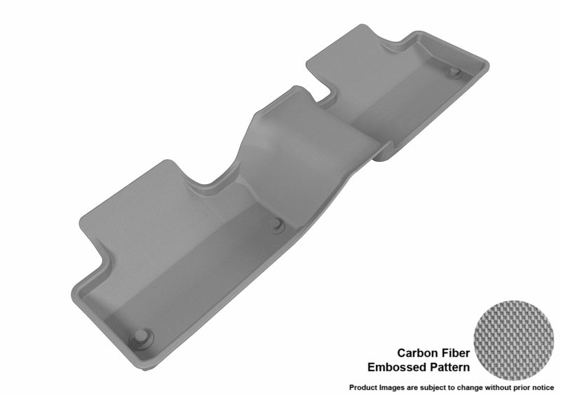 3D MAXpider 2014-2019 Land Rover Range Rover Evoque Kagu 2nd Row Floormats - Gray L1LR01821501