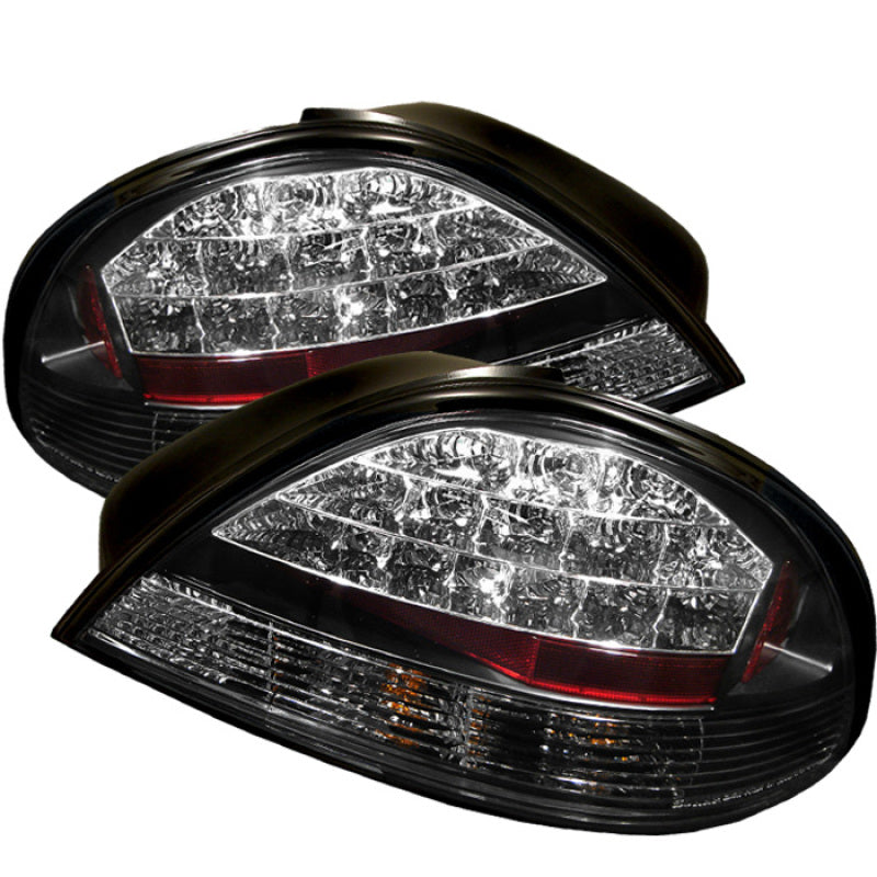 Spyder Pontiac Grand AM 99-05 LED Tail Lights Black ALT-YD-PGAM99-LED-BK 5007117