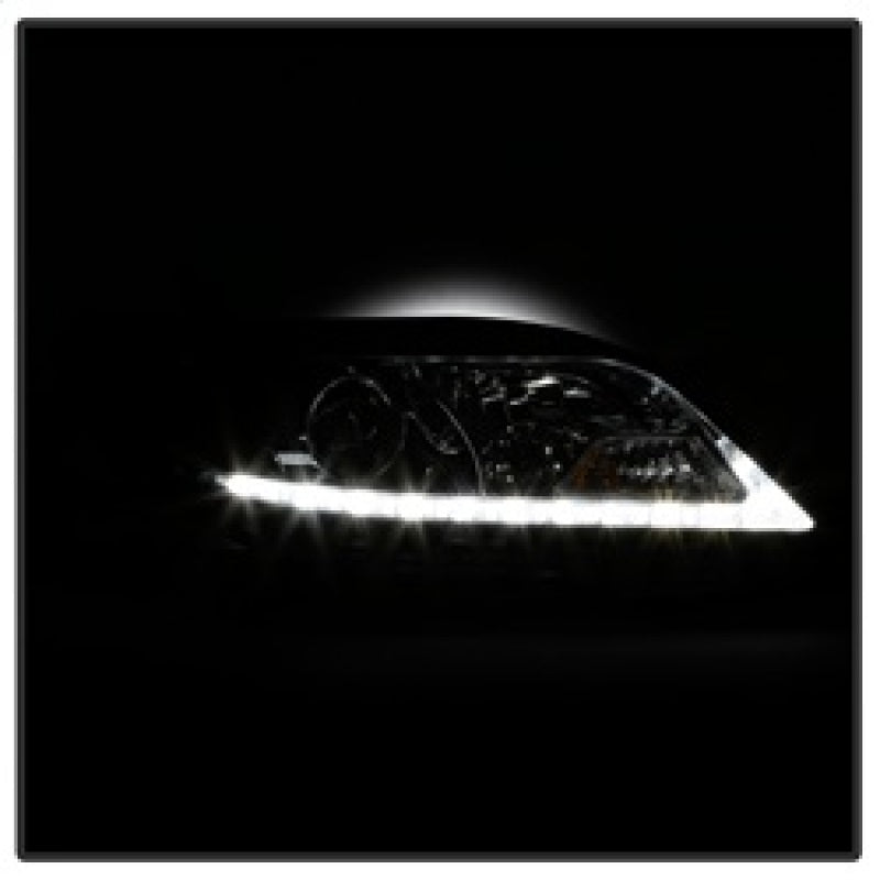 Spyder 11-14 Toyota Sienna Projector Headlights - DRL LED - Smoke PRO-YD-TSEN11-DRL-SM 5083999