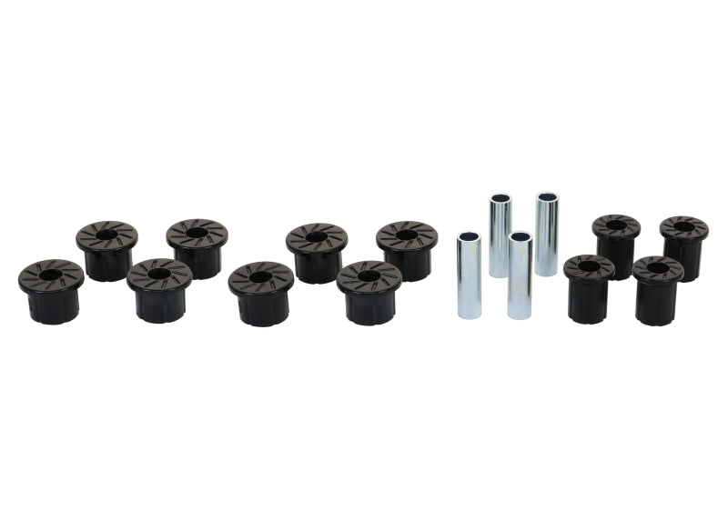Whiteline 89-95 Toyota Pickup / 01-04 Toyota Tacoma Rear Leaf Spring Shackle Bushing Kit W73470