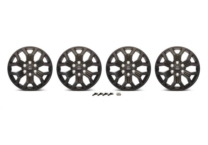 Ford Racing 2021+ F-150 18in Matte Black Wheel Kit M-1007K-1875MB