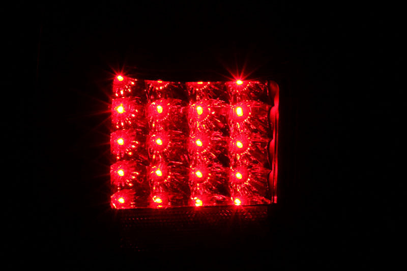 Anzo 2001-2002 Toyota 4 Runner LED Tail lights Black