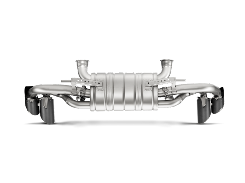 Akrapovic 16-16 Lamborghini Huracan LP 580-2 Coupe/Spyder Slip-On Line (Titanium) w/ Carbon Tips MTP-LA/TI/2