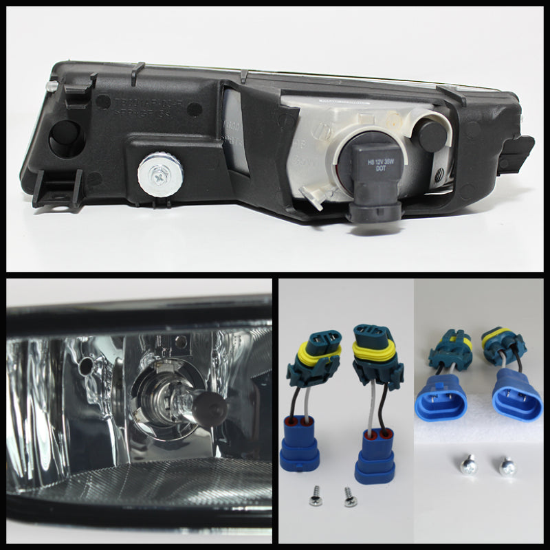 Spyder Acura TL 02-03 OEM Fog Lights wo/Switch Smoke FL-ATL02-SM 5071637