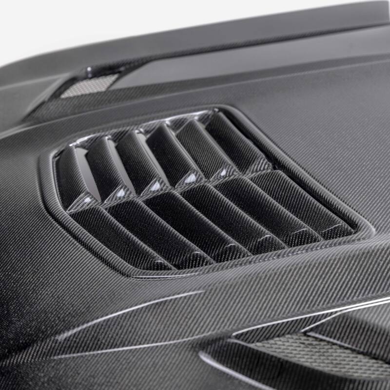 Anderson Composites 20-24 Chevy Silverado Type-T2 Carbon Fiber Hood AC-HD20CHSV-T2