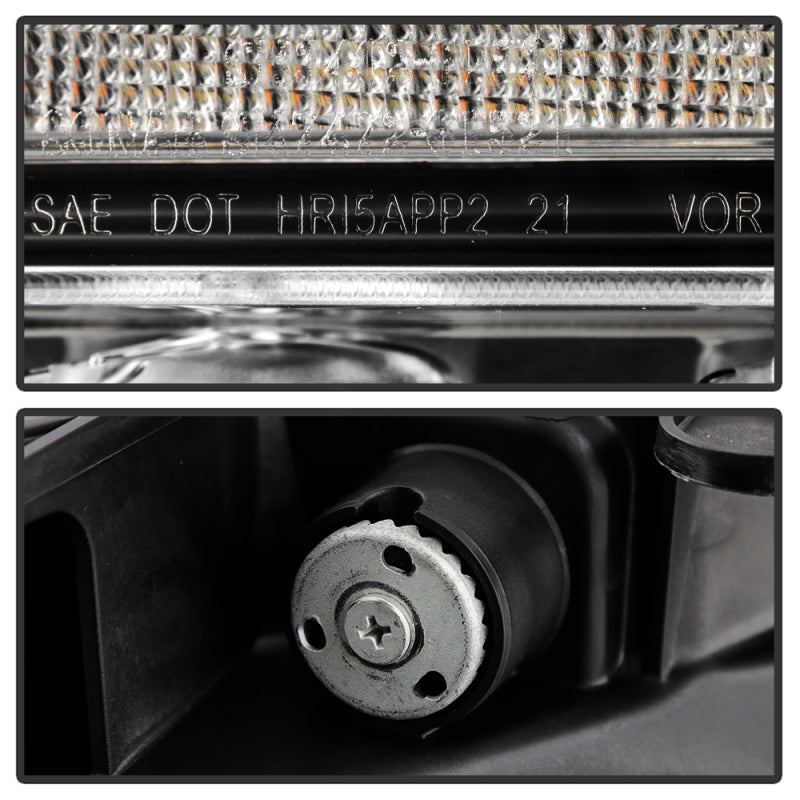 SPYDER Ford F150 20-21 Quad High-Power LED Module - Black (PRO-YD-FF15021HALAP-SBSEQ-BK) 5088833