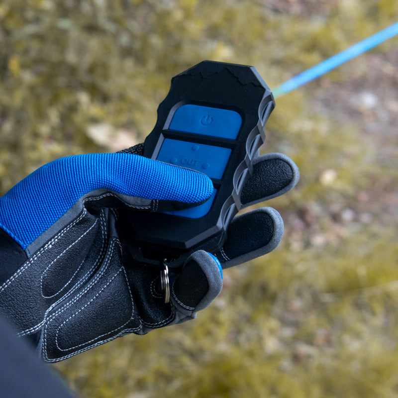 Borne Off-Road 12K Winch - Grey Synthetic Rope BNWN-12-SGR