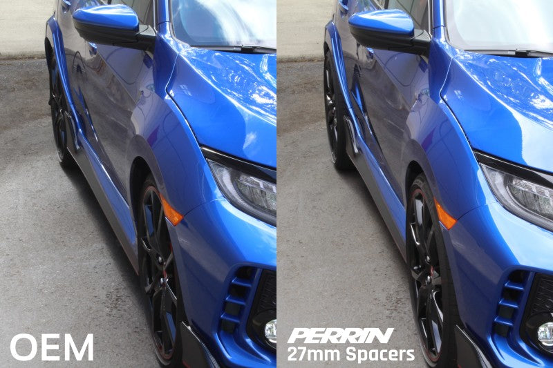 PERRIN [17+ Honda Civic Type R ] Wheel Spacer Set 5x120 27mm Pair