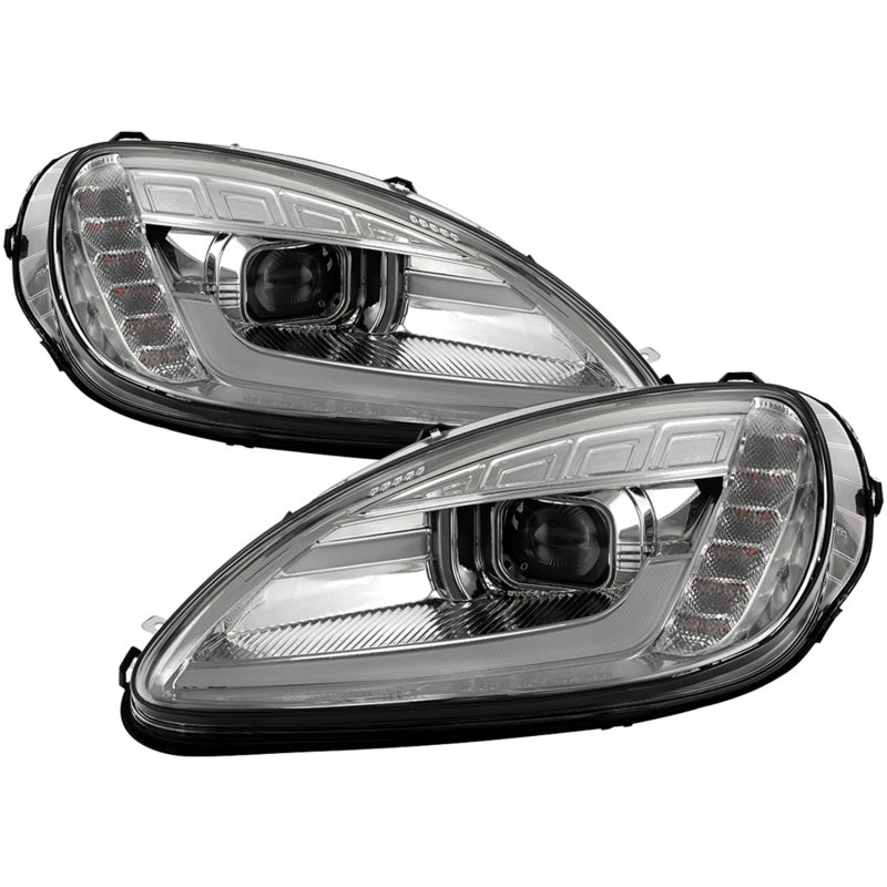 SPYDER Apex Series 05-13 Chevrolet C6 Corvette Hi Powered LED Module Headlights 5087942