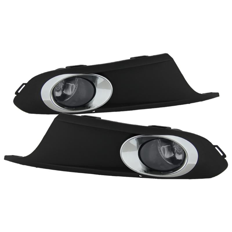 FR SPORT Spyder Volkswagen Jetta MK6 2011-2014 Sedan 4Dr only OEM Style Fog Lights w/swch Smked...
