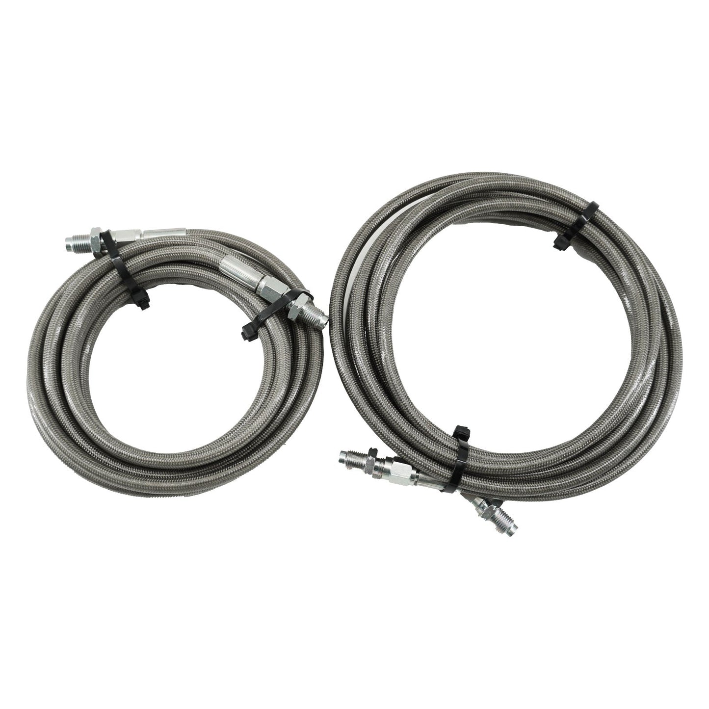 Front & Rear Brake Line Replacement Kit For 96-00 Honda Civic w/rear disc