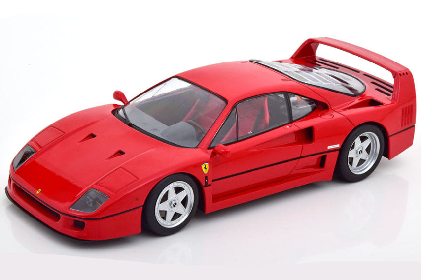 KK Scale 1987 Ferrari F40 Ferrari Red w/ Red Interior 1:18