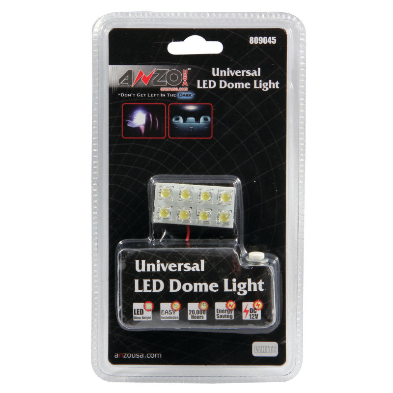 FR SPORT ANZO LED Dome Light Universal LED Dome Light - 8 LED Universal 1.5in x .75in 809045 -...