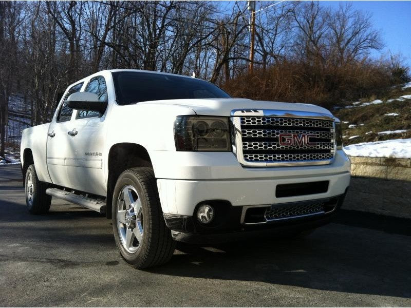 FR SPORT Spyder GMC Sierra 1500/2500/3500 07-13 Projector Headlights LED Halo- LED Chrome...