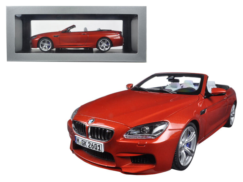 Rapid Vehicles BMW M6 F12M Convertible Sakhir Orange 1/18 Diecast Model Car by Paragon  free...