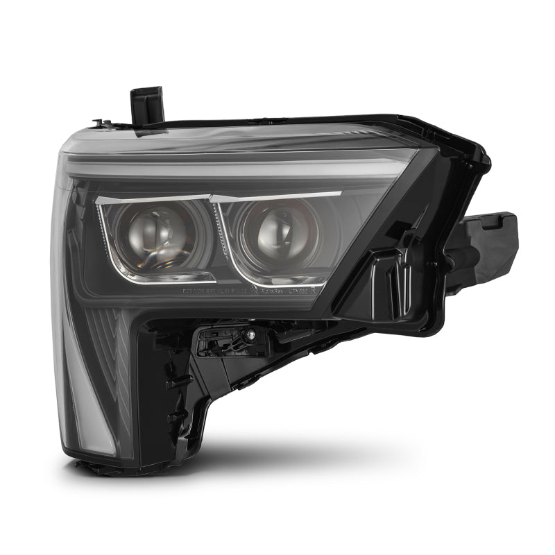 FR SPORT AlphaRex 22-23 Toyota Tundra LUXX-Series Headlights Black w/Amber DRL - Req 810029 OR...