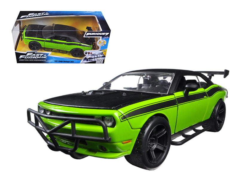 Rapid Vehicles Letty's Dodge Challenger SRT8 Off Road Green and Black "Fast & Furious" Movie 1/24...
