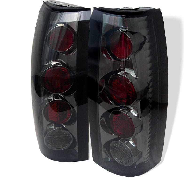 FR SPORT Spyder Chevy C/K Series 1500/2500 88-98/GMC Sierra 88-98 Euro Style Tail Lights Smke...