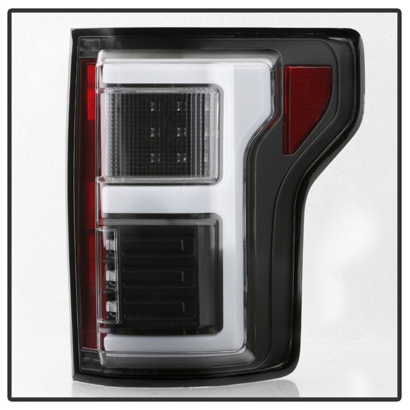 FR SPORT Spyder 15-18 Ford F-150 Light Bar LED Tail Lights (w/Blind Spot) - Black...