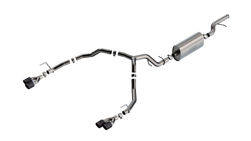 FR SPORT Borla 21-22 Chevrolet Tahoe 5.3L V8 2/4WD 4DR 3in/2.75in Touring Cat-Back Exhaust...