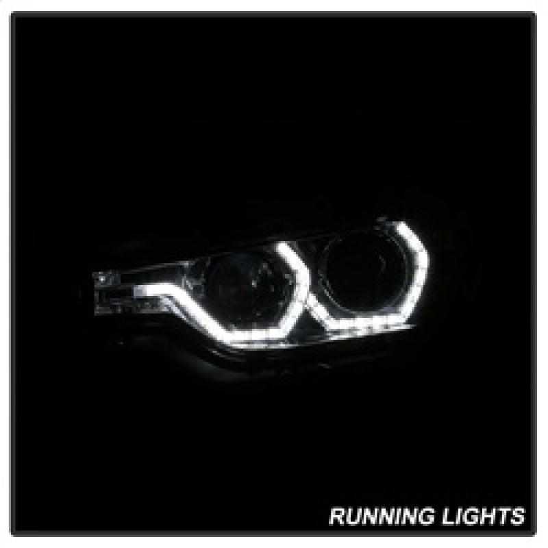 FR SPORT Spyder 12-14 BMW F30 3 Series 4DR Projector Headlights - LED DRL - Chrome...