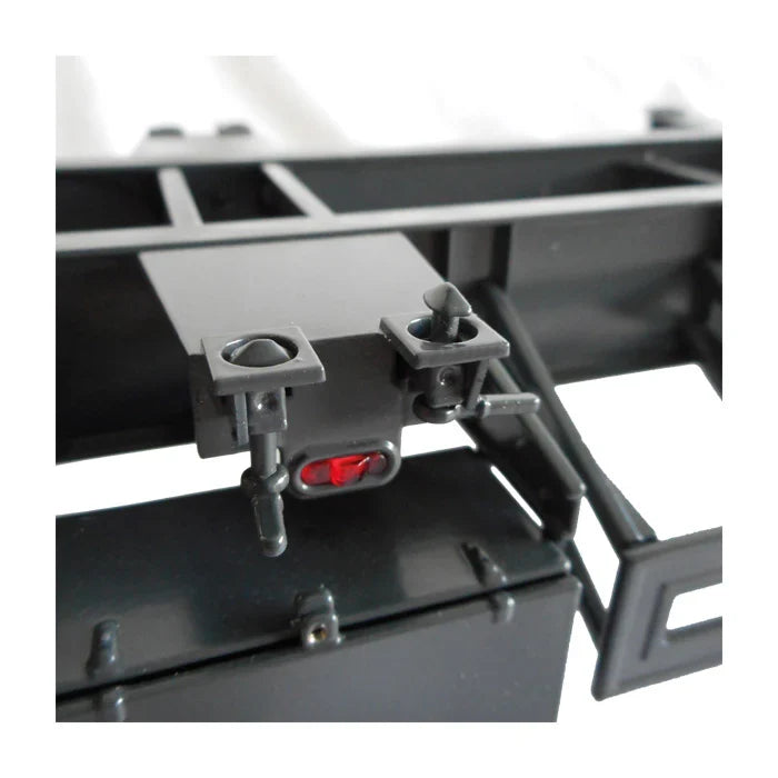 NZG Trailer Flatbed for Shipping Containers Black 1:18
