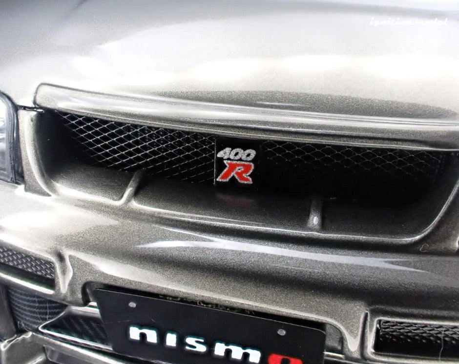 Ignition-Model Nissan Skyline GT-R 400r R33 (BCNR33) RHD Dark Grey Metallic 1:18