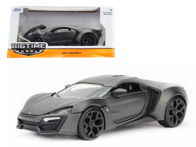 Rapid Vehicles Lykan Hypersport Primer Gray 1/24 Diecast Model Car by Jada  free shipping USA -...