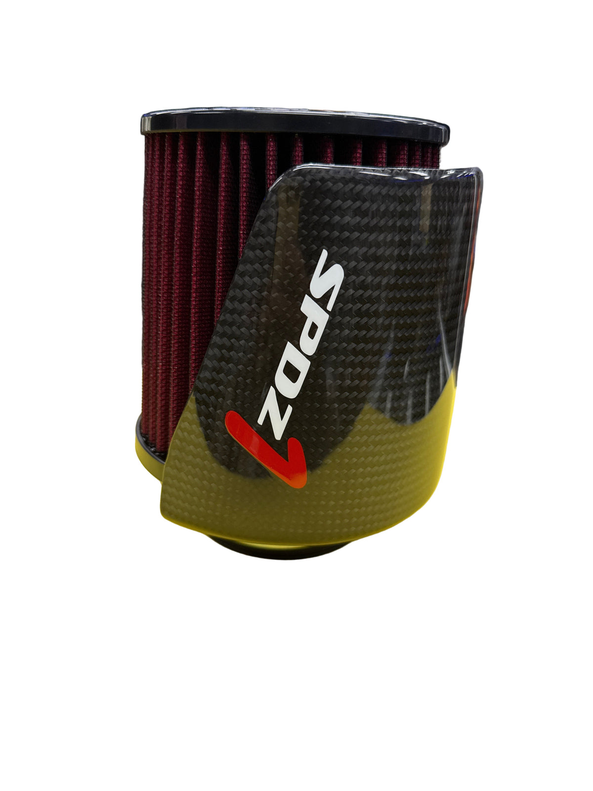 Speedzone Performance LLC SPDZ1 Carbon Cover High Velocity 3" Inlet Intake Filter