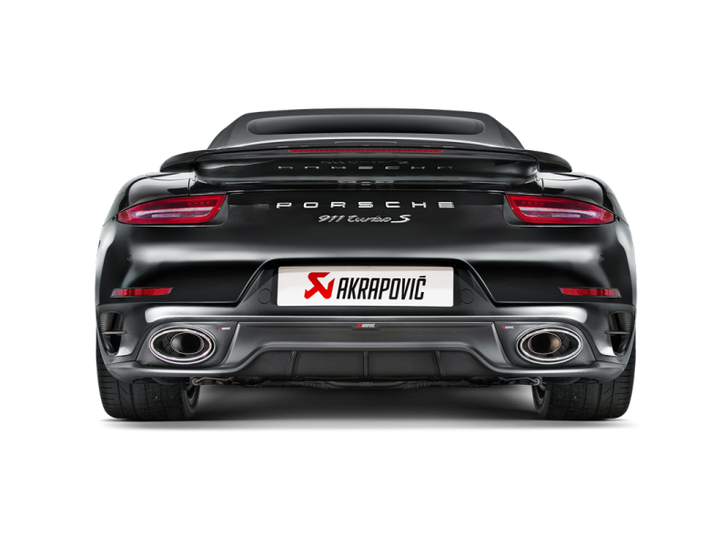 Akrapovic 14-15 Porsche 911 Turbo/Turbo S (991) Rear Carbon Fiber Diffuser - Matte DI-PO/CA/2