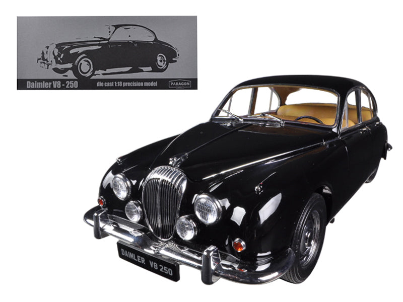 Rapid Vehicles 1967 Daimler V8-250 Black Limited to 3000pc 1/18 Diecast Car Model by Paragon ...