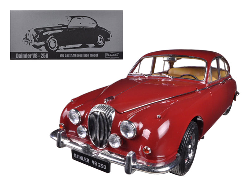 Rapid Vehicles 1967 Daimler V8-250 Regency Maroon Limited to 3000pc 1/18 Diecast Model Car by...