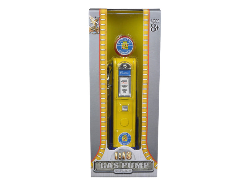 Rapid Vehicles Cadillac Gasoline Vintage Gas Pump Digital 1/18 Diecast Replica by Road Signature ...