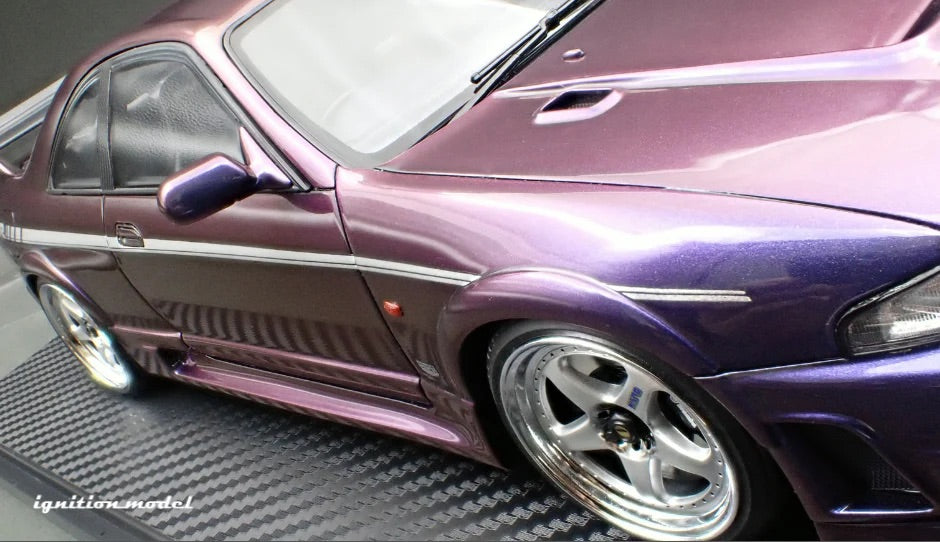 Ignition-Model Nissan Skyline GT-R 400r R33 (BCNR33) RHD Midnight Purple 1:18