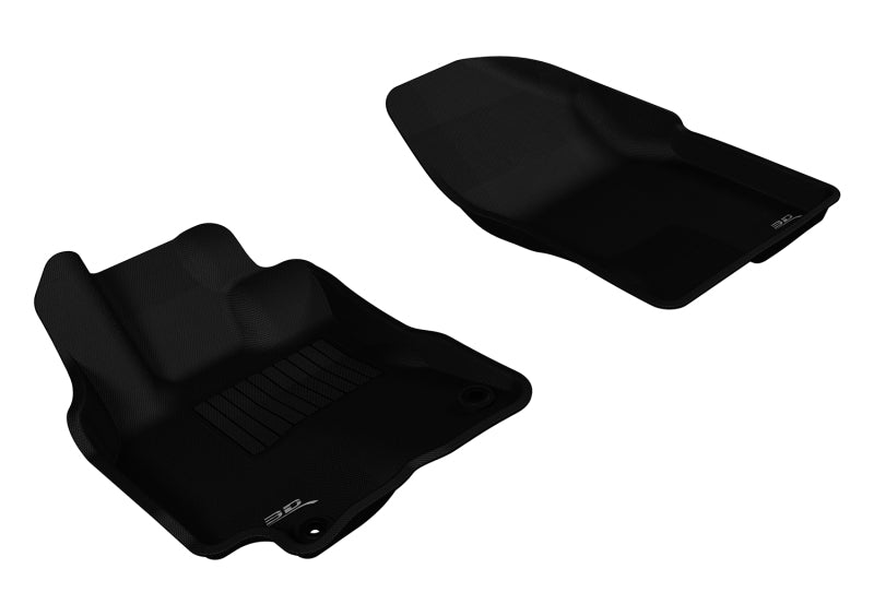 FR SPORT 3D MAXpider 2009-2013 Pontiac/Toyota Vibe/Corolla Kagu 1st Row Floormat - Black...