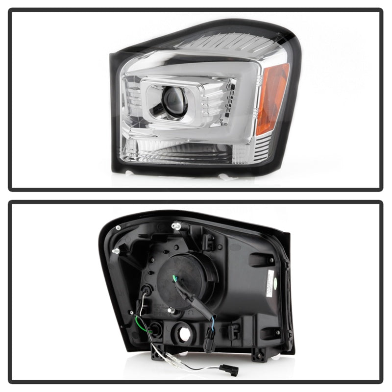 Spyder 04-06 Dodge Durango Projector Headlights - Chrome PRO-YD-DDU04-LB-C 5086594