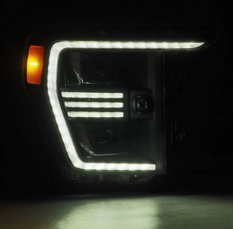 FR SPORT AlphaRex 21-22 Ford F150 PRO-Series Projector headlights Black w/Activ Light/Seq Signal...