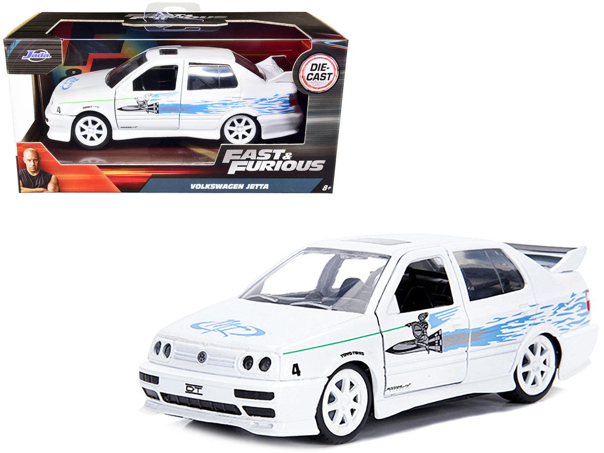 Rapid Vehicles Jesse's Volkswagen Jetta White "Fast & Furious" Movie 1/32 Diecast Model Car by...