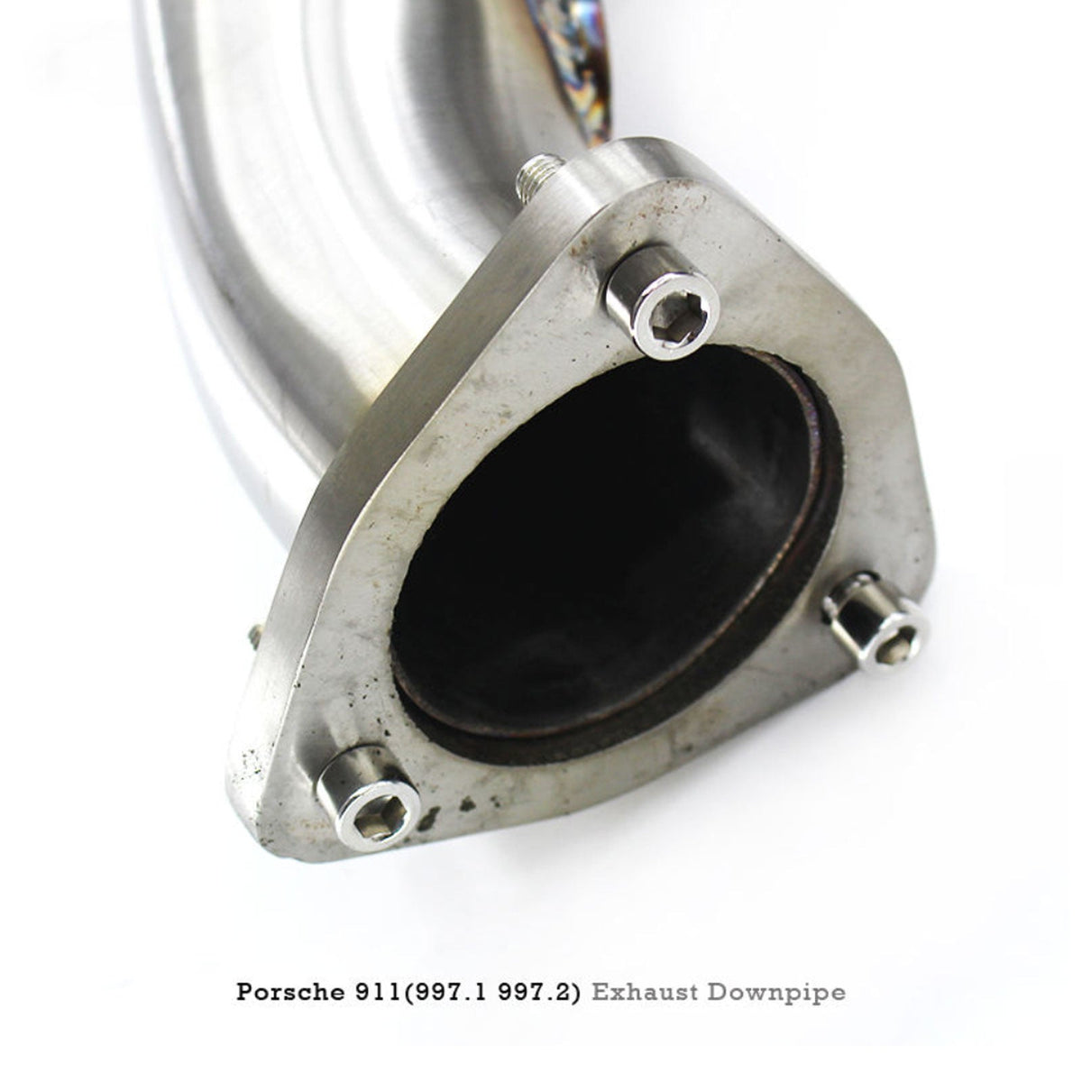 STRATEC SYSTEMS Catted Exhaust Header Downpipe for Porsche Carrera 911 997 997.1 997.2 - View 4