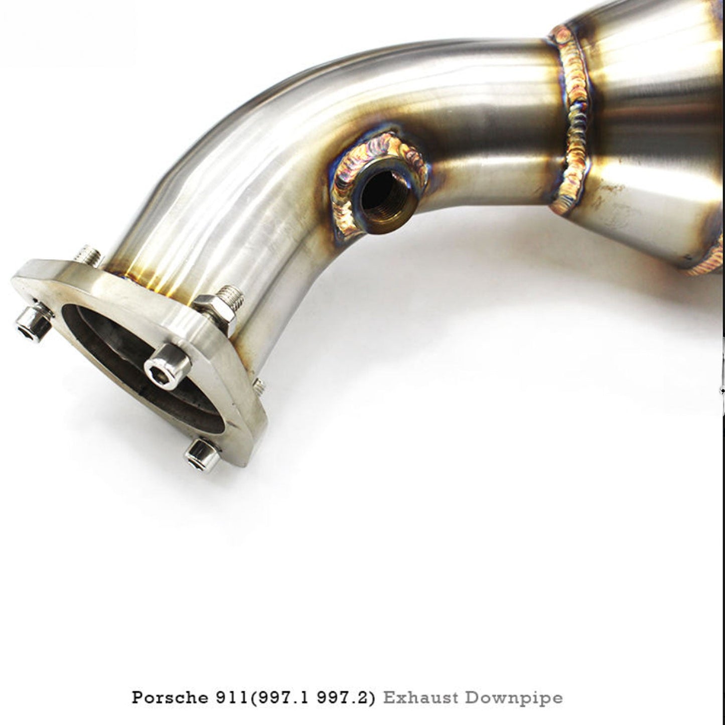 Catted Exhaust Header Downpipe for Porsche Carrera 911 997 997.1 997.2
