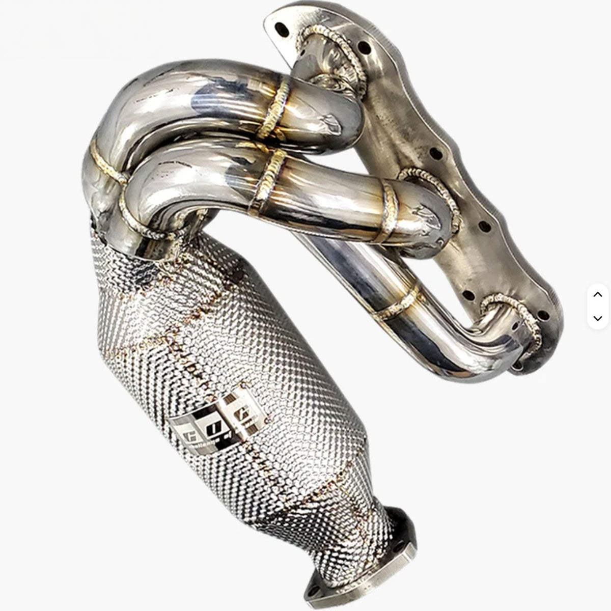 STRATEC SYSTEMS Catted Exhaust Manifold Long Tube for Porsche Carrera 911 997 997.1 997.2 3.6L...